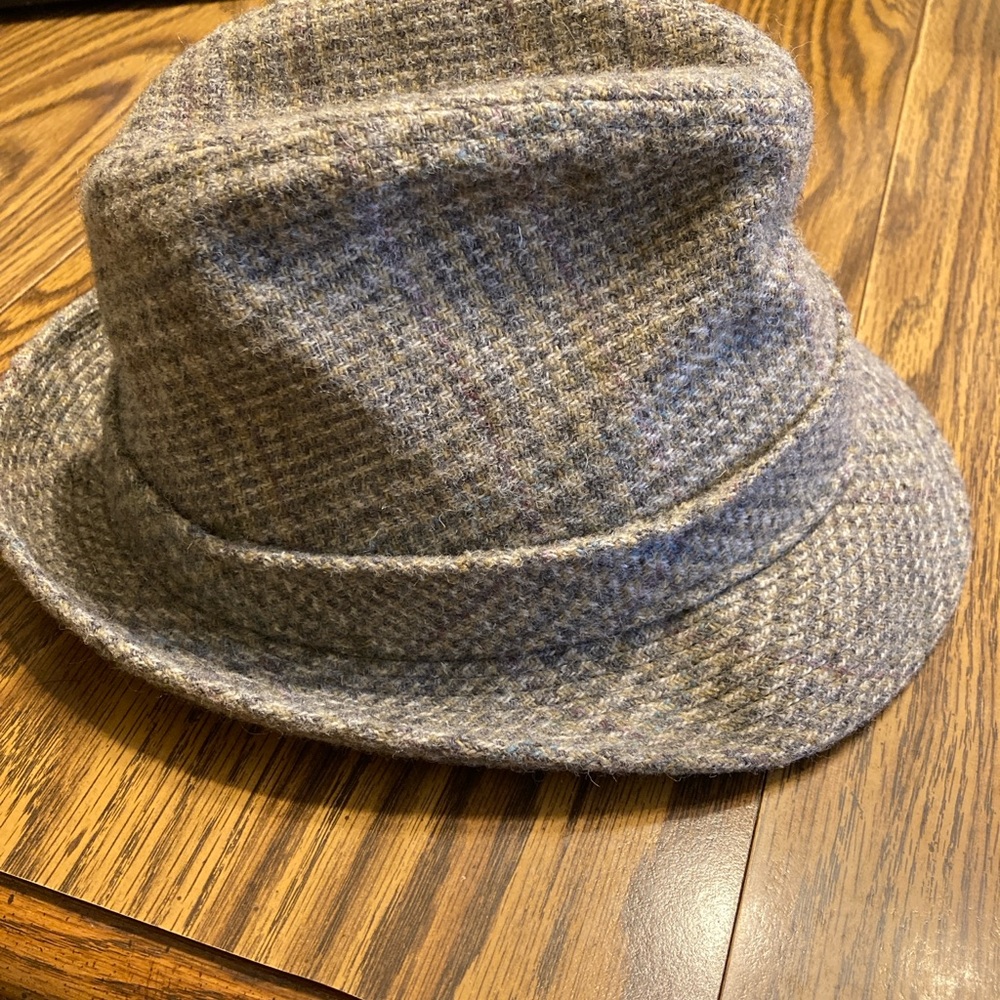 Vintage Dobbs Knox New York Tweed Fedora Hat 6 7/8 Looks new! - Picture 4 of 7